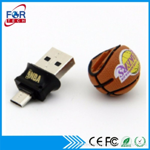 Basketball Club Clothes USB Flash Drive Personal Design Logo Emboss USB Stick